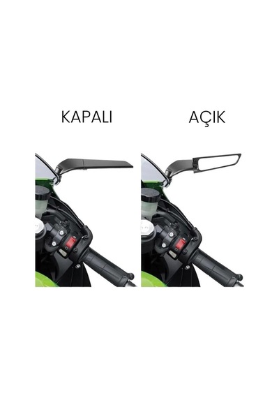 Max Protaper Universal Katlanır Motosiklet Aynası