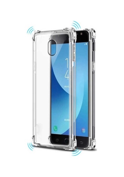 Samsung Uyumlu Galaxy J7 Pro Kilif Köse Korumali Seffaf Silikon Kapak 392712103