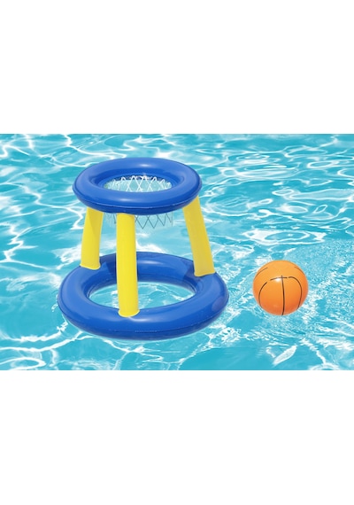 Bestway 52418 Splash N Hoop Şişme Havuz Basketbol Oyun Seti Mavi