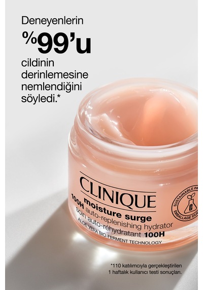 Aloe Vera İçerikli Moisture Surge 100 Saat Etkili Nemlendirici Ve Ferahlatıcı Yüz Kremi 75 Ml