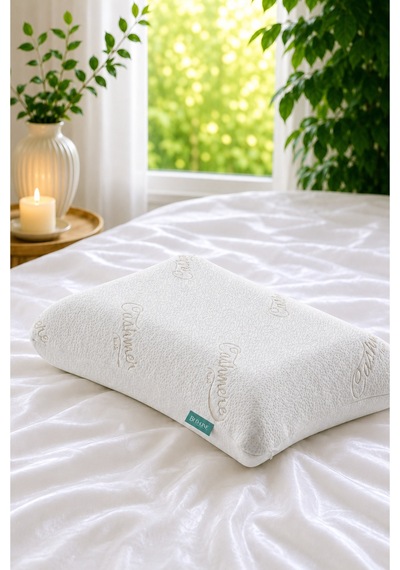 Visco Chasmere Yastık 40 60 15 Cm Beyaz