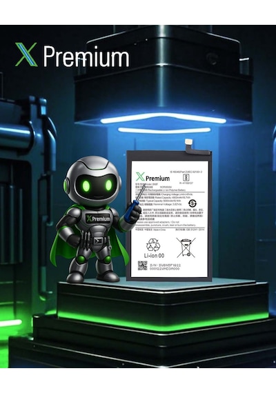 Xpremium Xiaomi Redmi 13c Bn5q Batarya 5000 Mah Süper Yüksek Kapasiteli Güçlendirilmiş Pil