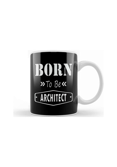 Born To Be Architect Kupa Bardak Porselen Karışık