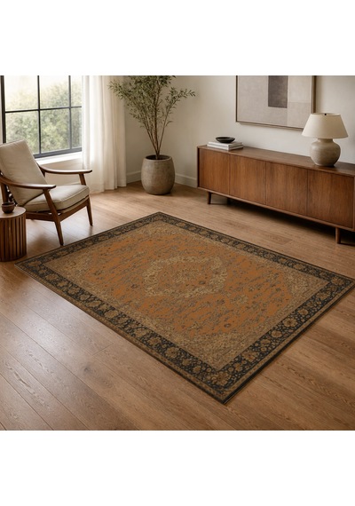 Kartela Halı Novi Halı Jüt Taban Dokuma Halı Bakır - 180 X 270 Cm