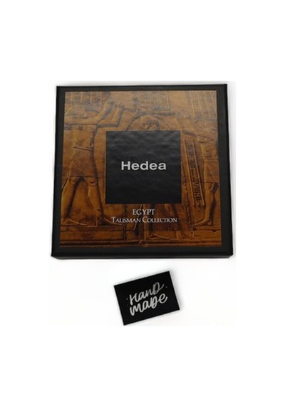 Lotus Çiçeği Hedea Mısır Tılsımları Kolleksiyonu Kadın Küpe Kolye Ucu Set Gümüş