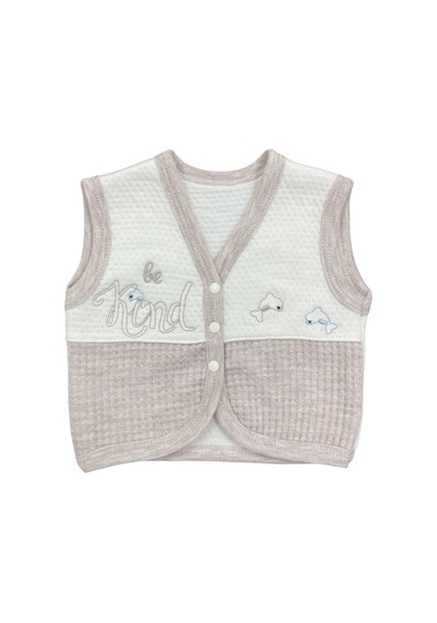 Gaye Bebe Bebek Yeleği 4482 Gri