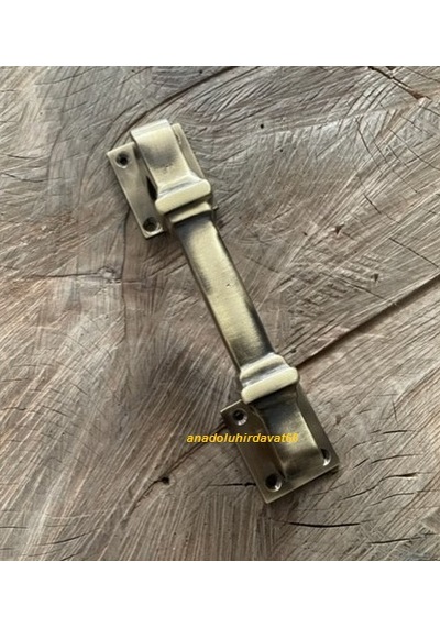 Dmr Antik Sarı Demir Kapı Kulpu Pirinç Ahşap Kapı Kulpu Kapı Çekme Kolu 20cm