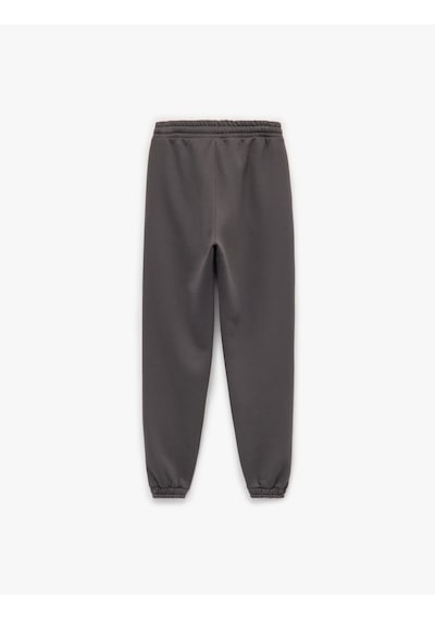Koton Beli Bağcıklı Şardonlu Cep Detaylı Jogger Kışlık Eşofman Altı Gri 6wam40013mk Gri Koton Beli Bağcıklı Şardonlu Cep Detaylı Jogger Kışlık Eşofman Altı Gri 6wam40013mk Gri