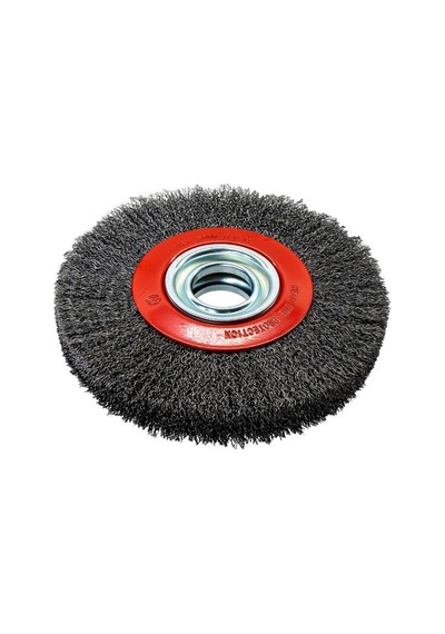 Hawk Ha10177 Saçaklı Dairesel Tel Fırça Gri Telli 150x25 Mm