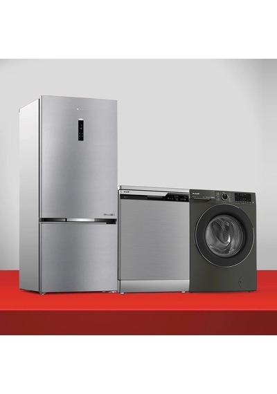 Arçelik 278552 EI AI Fit + A 710 I + 9120 MP OG Gri Stil Çeyiz Paketi