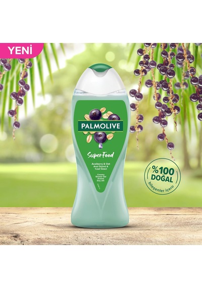 Lexroo Superfood Acai Üzümü & Yulaf Duş Jeli 500 Ml