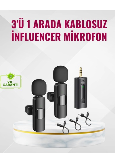 Mey İthalat Küçük Boyutlu Mikrofon - 8 Saat Kullanım
