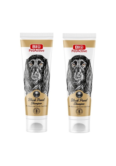 Bio Petactive Black Pearl Shampoo Siyah Tüylü Köpek Şampuanı 250 Ml X 2 Adet