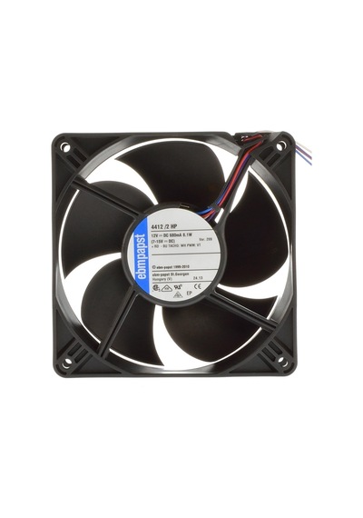Ebmpapst 4412/2hp 12v Dc 119x119x25 Mm Yüksek Debili Bilyalı Fan