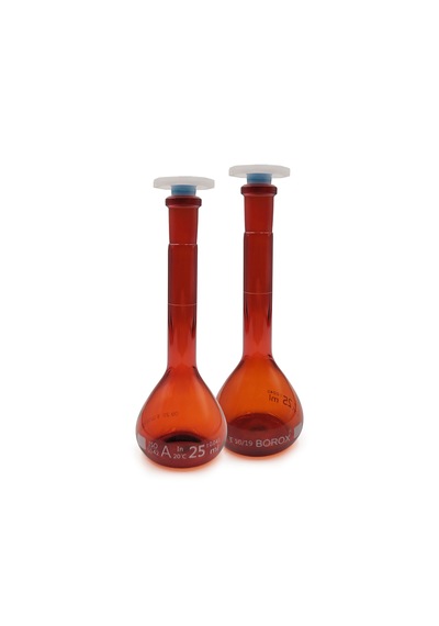 Borox Amber Cam Balon Joje 25 Ml - Pp Tıpalı - Class A Sertifikalı - 2 Adet/paket