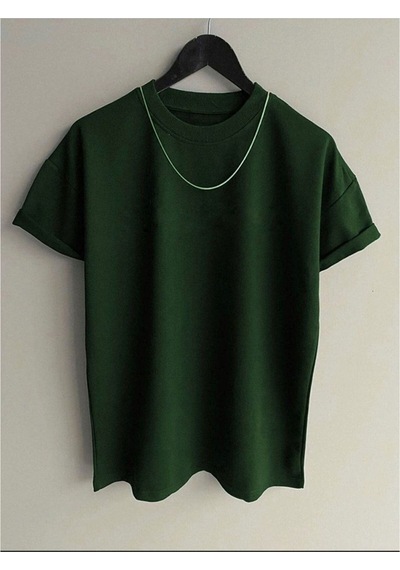 Flood Of Style Unisex Nefti Yeşili Oversize Yeşil