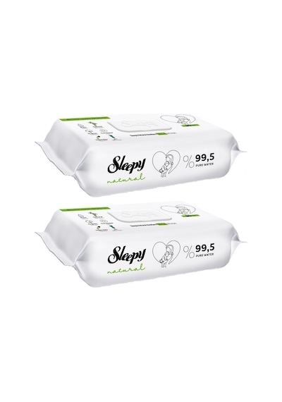 Sleepy Natural Yenidoğan Islak Havlu Mendil 2 X 90'Lı