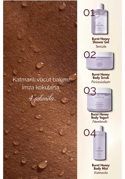 Burnt Honey Yumuşatıcı Bal & Vanilya Vücut Peelingi 300 Gr