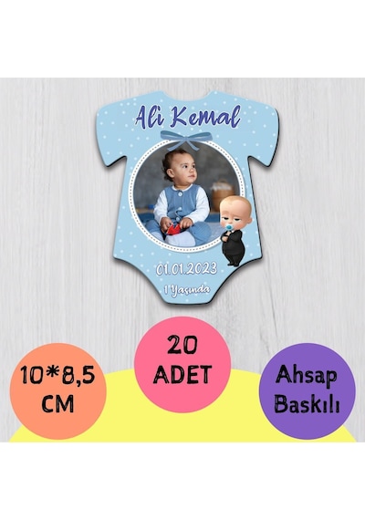 Zıbınlık Tasarımlı Magnet 25 Adet