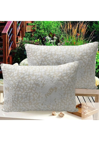 Milky Yastık 50x70 Visco Yastık 2li Paket Ortopedik Yastık