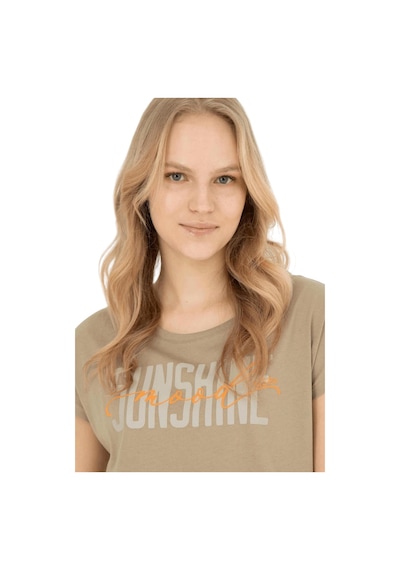 U.S. Polo Assn. Kadın T-shirt 1832018 Haki