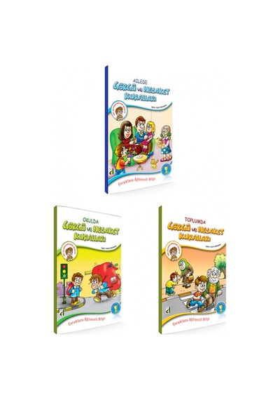 Görgü Ve Nezaket Kuralları 3 Kitap+Hds