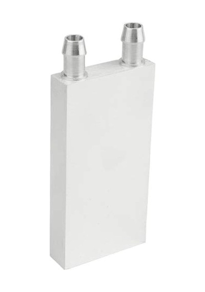 Alüminyum Soğutma Blok Cpu Grafik Kartı Soğutucu Soğutucu 40 X 80 Mm İçin Beyaz Diğer