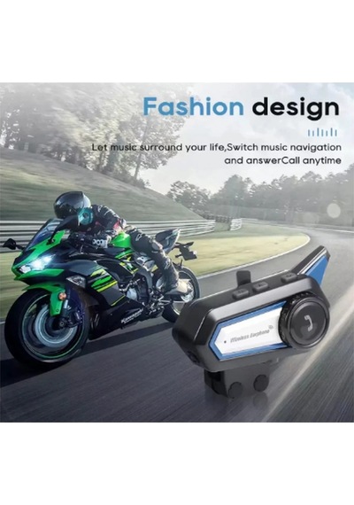 Just Cheap Store Bt31 Kask Kulaklık Bluetooth 5.0 Motosiklet Interkom Su Geçirmez Kablosuz Kulaklık