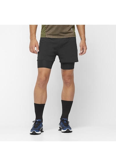 Salomon Sense 2ın1 Shorts M 27412 Siyah