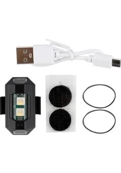Rgb Mini Led Fonksiyonel Usb Şarjlı Kablosuz