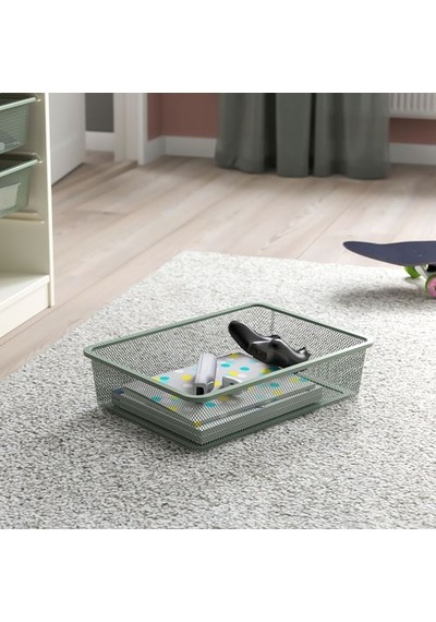 Ikea Trofast Saklama Kutusu, Açık Yeşil-gri, 42x30x10 Cm