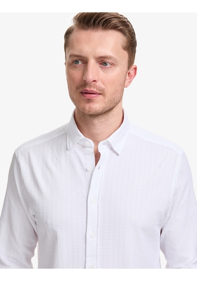 Pierre Cardin Erkek Beyaz Gömlek Desenli 50320859-vr013