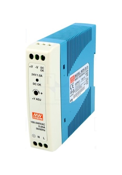 Meanwell Mdr-20-24 ,110v..220vac 24vdc/1a Güç Kaynağı