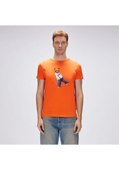 Bad Bear Nash Erkek Turuncu Tişört
