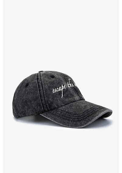 Valmenti Unisex Tekstil Beyzbol Şapka 1139 Ec4007 Spk Y25 Black Denım Antrasit