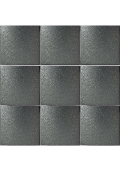 Armada Çini 12,5x12,5 Cm Düz Metalik Kaplama Çini Seramik Karo
