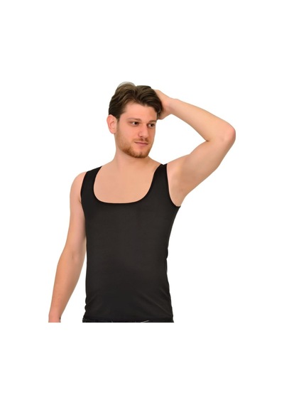 Erkek Siyah Sauna Termal Atlet  Atlet Spor Atlet Siyah