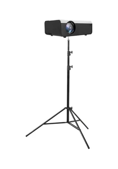Projektör Tripodu, 6 Mm Üniversal Alaşım Zemin Tripodu Katlanabilir Ağır Yük Tripod Ayağı, 2 M Yüksekliğe Kad