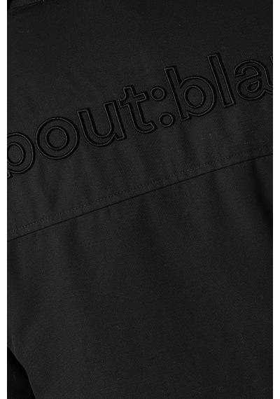 About Blank Big Pocket Twill Jacket Erkek Ceket Siyah