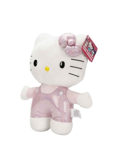 S00006115 Peluş Hkıtty S1 Simli Tulumlu 29cm Çok Renkli