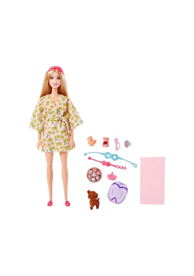 Hkt90 Barbie Wellness - Spa Günü Sarışın Bebek Belirtilmemiş