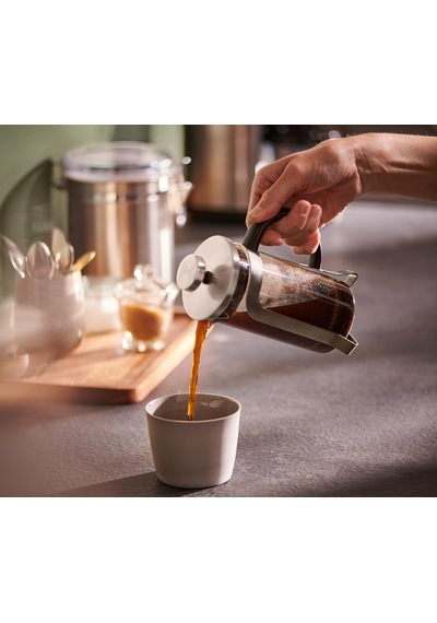 French Press 300 Ml, Gümüş Çok Renkli