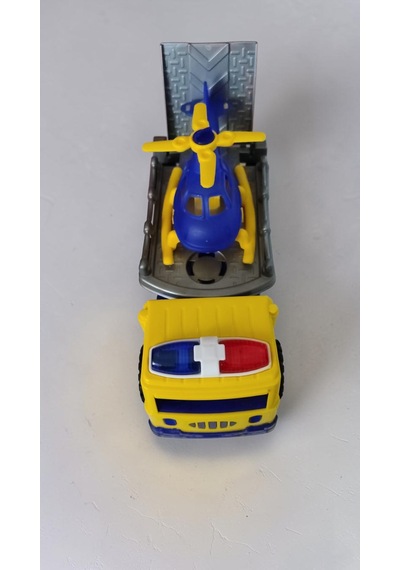 Helikopter Taşıyıcı Kamyon Çekici Boyut: 26 Cm