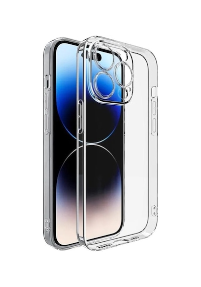 Kvy Apple Uyumlu iPhone 14 Pro Max Kamera Korumalı Süper Silikon Kılıf