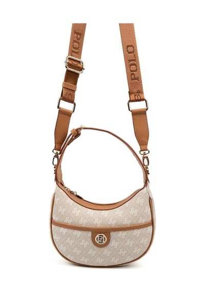 Silver Polo Sp1194 Kadın Omuz Çantası Monogram Taş-a.taba