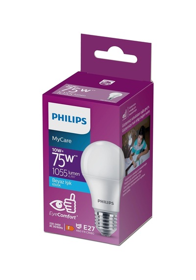 75w Led Ampul, 6500k Beyaz Işık, E27 Normal Duy Diğer