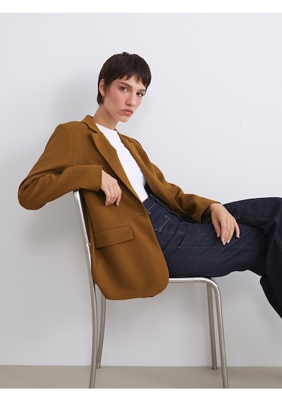 Lcw Vision Yeşil Krep Kadın Blazer Ceket