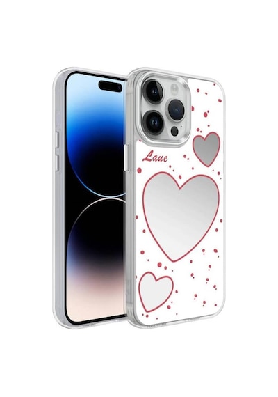 Apple Uyumlu iPhone 13 Pro Max Kılıf Airbagli Parlak Tasarımlı Desenli Mimbo Kapak