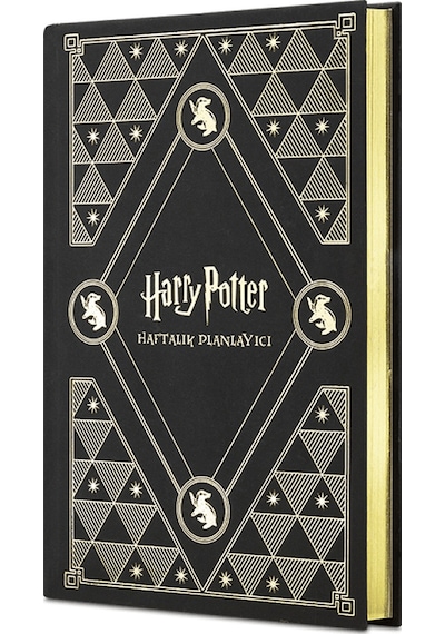 Mabbels Mösyö Taha Harry Potter Haftalık Ajanda Hufflepuff Çok Renkli