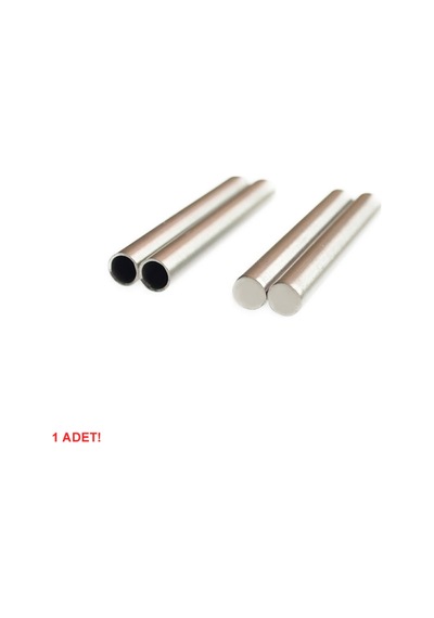 Çelik Sensör Başlığı 6x50mm Kılıf Sıcaklık Isı Sensör Kutusu Metal Tüp Boru Sensör Koruyucu